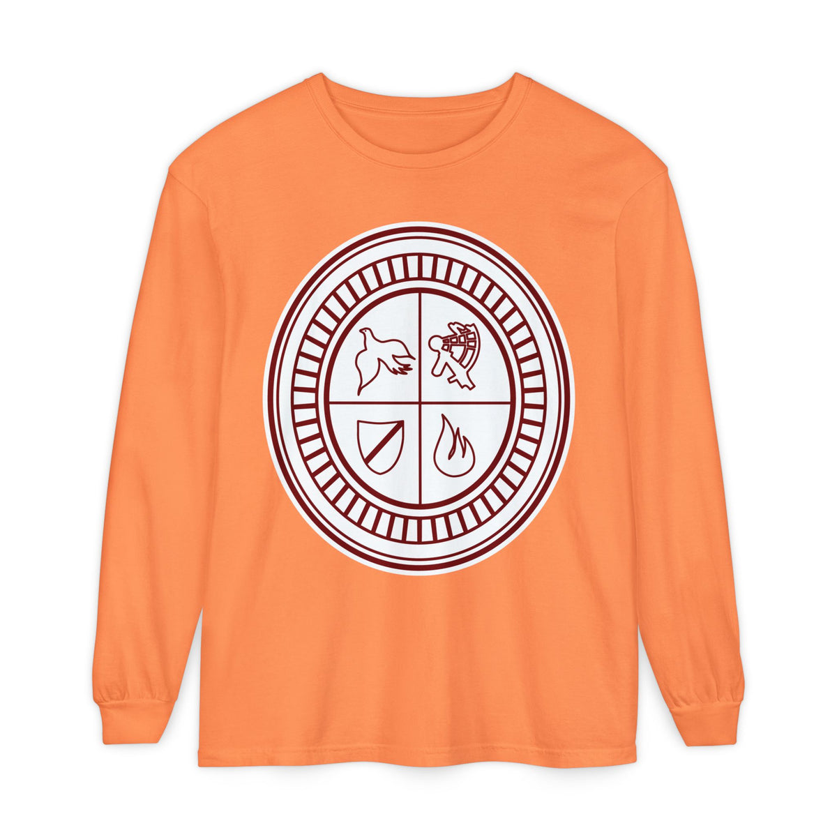 Garment-Dyed Long Sleeve Tee