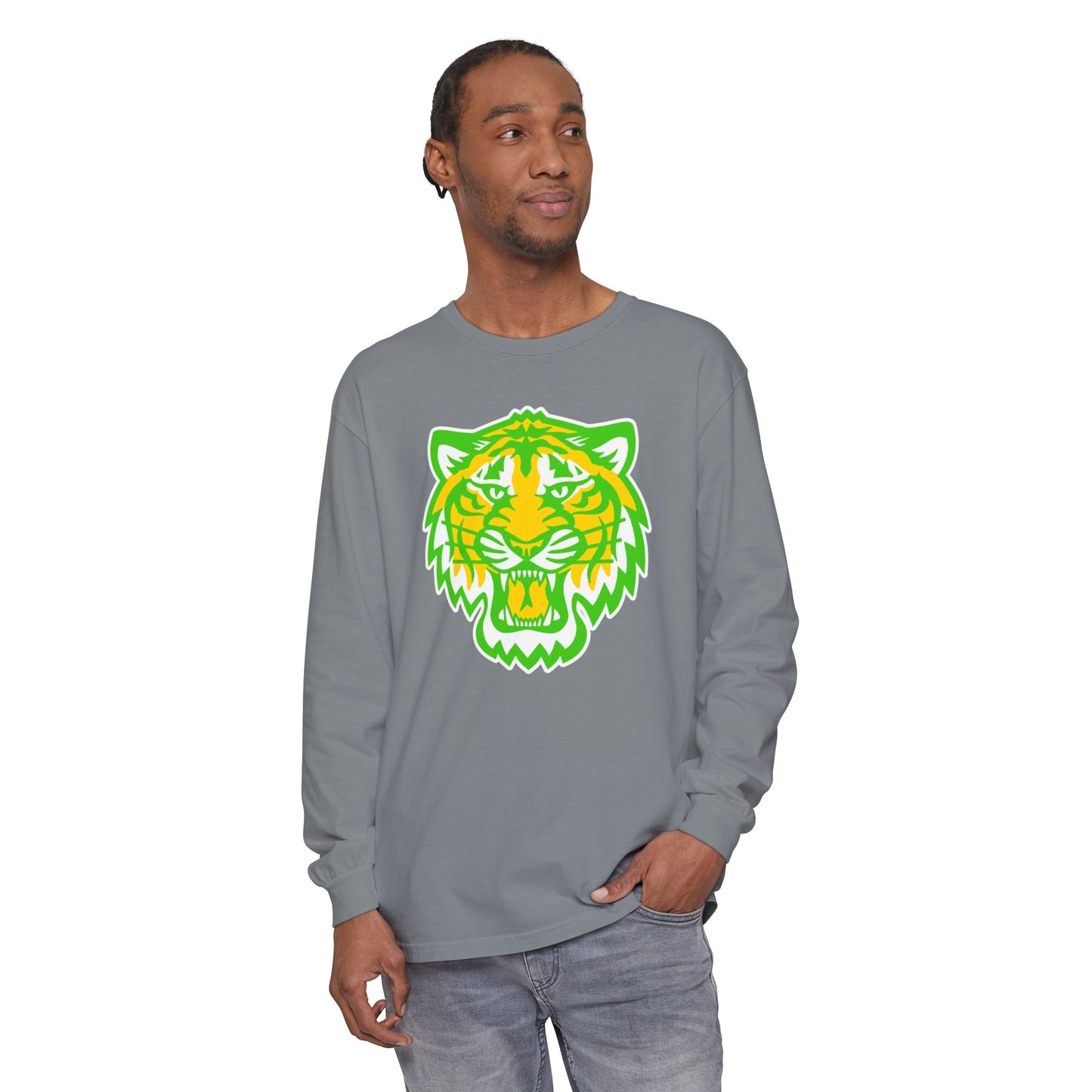 Garment-Dyed Long Sleeve Tee