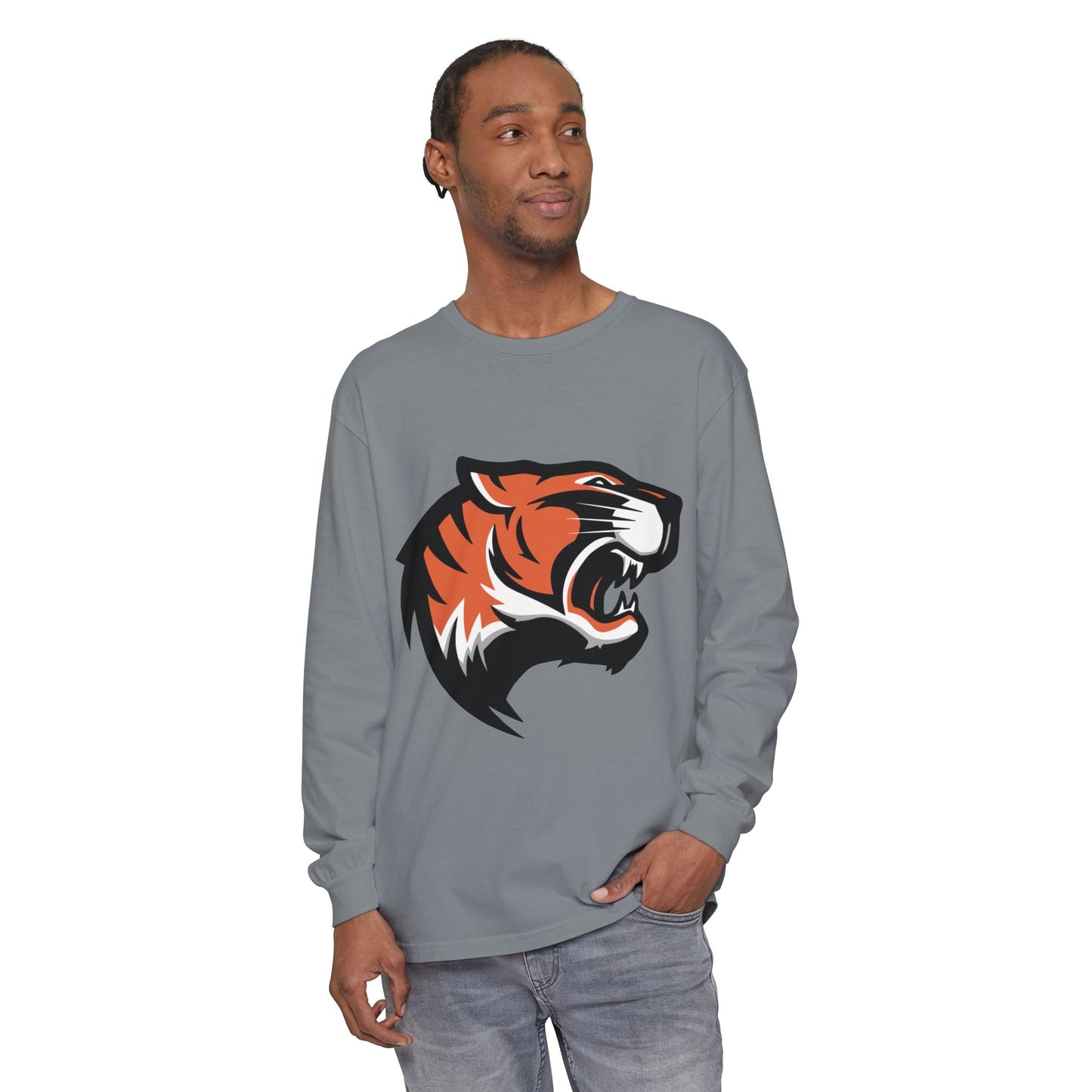 Garment-Dyed Long Sleeve Tee