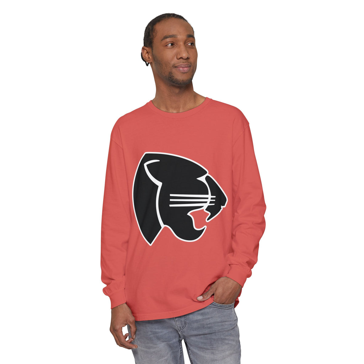 Garment-Dyed Long Sleeve Tee