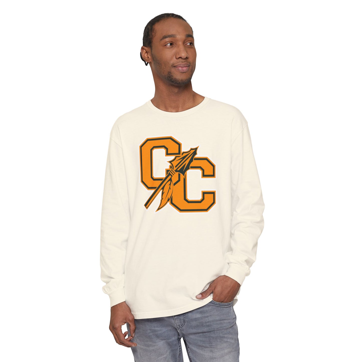 Garment-Dyed Long Sleeve Tee