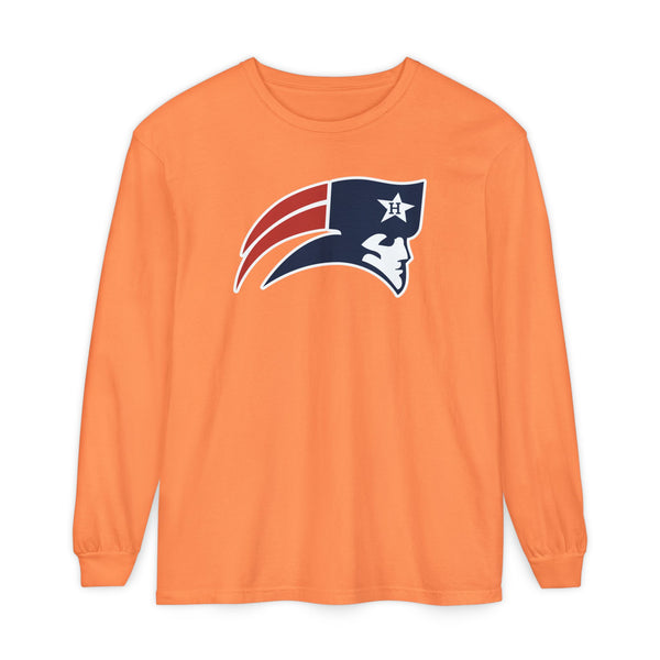 Garment-Dyed Long Sleeve Tee