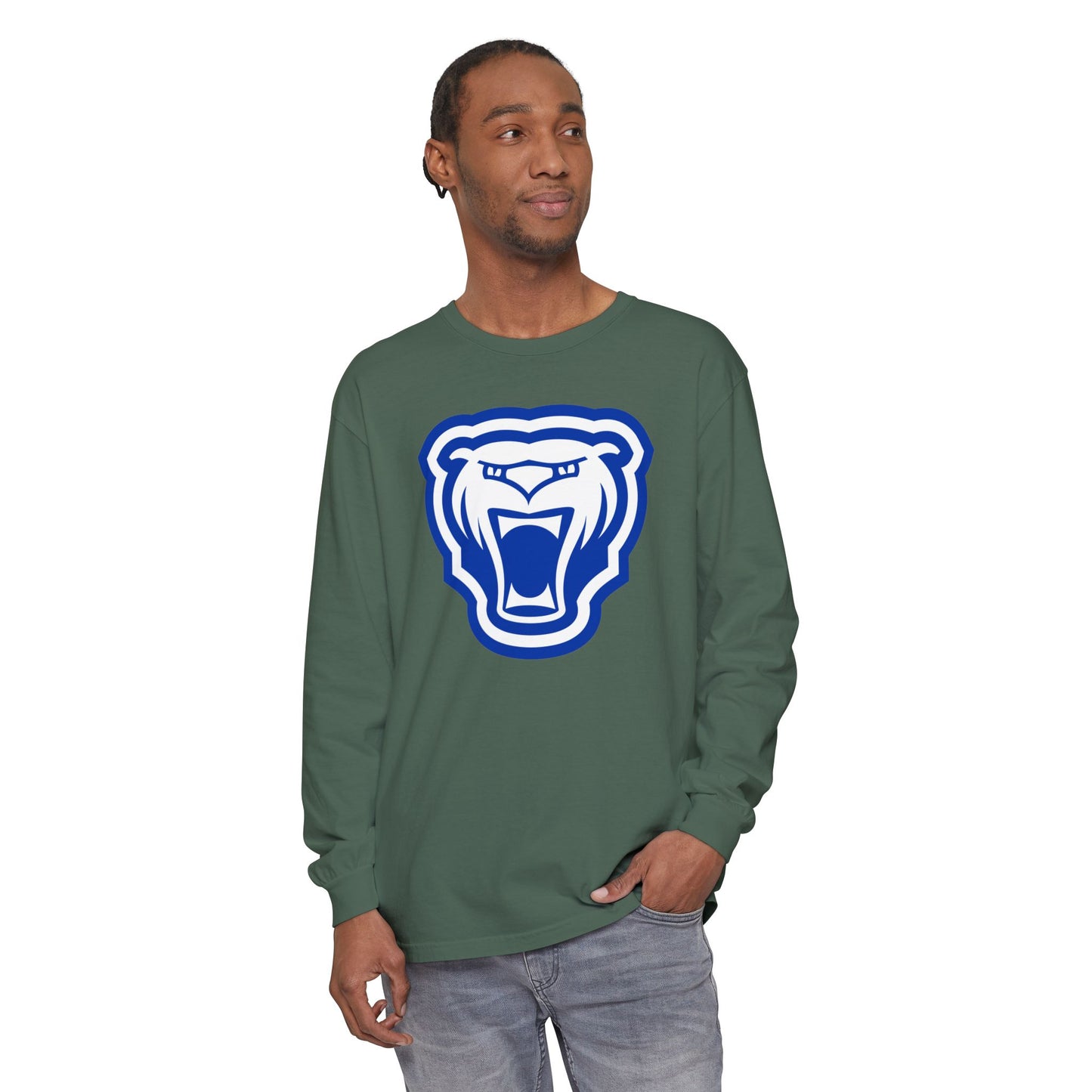Garment-Dyed Long Sleeve Tee