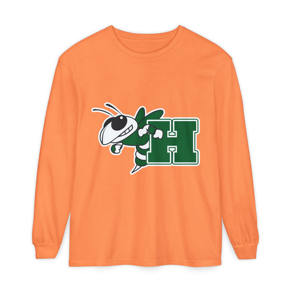 Garment-Dyed Long Sleeve Tee