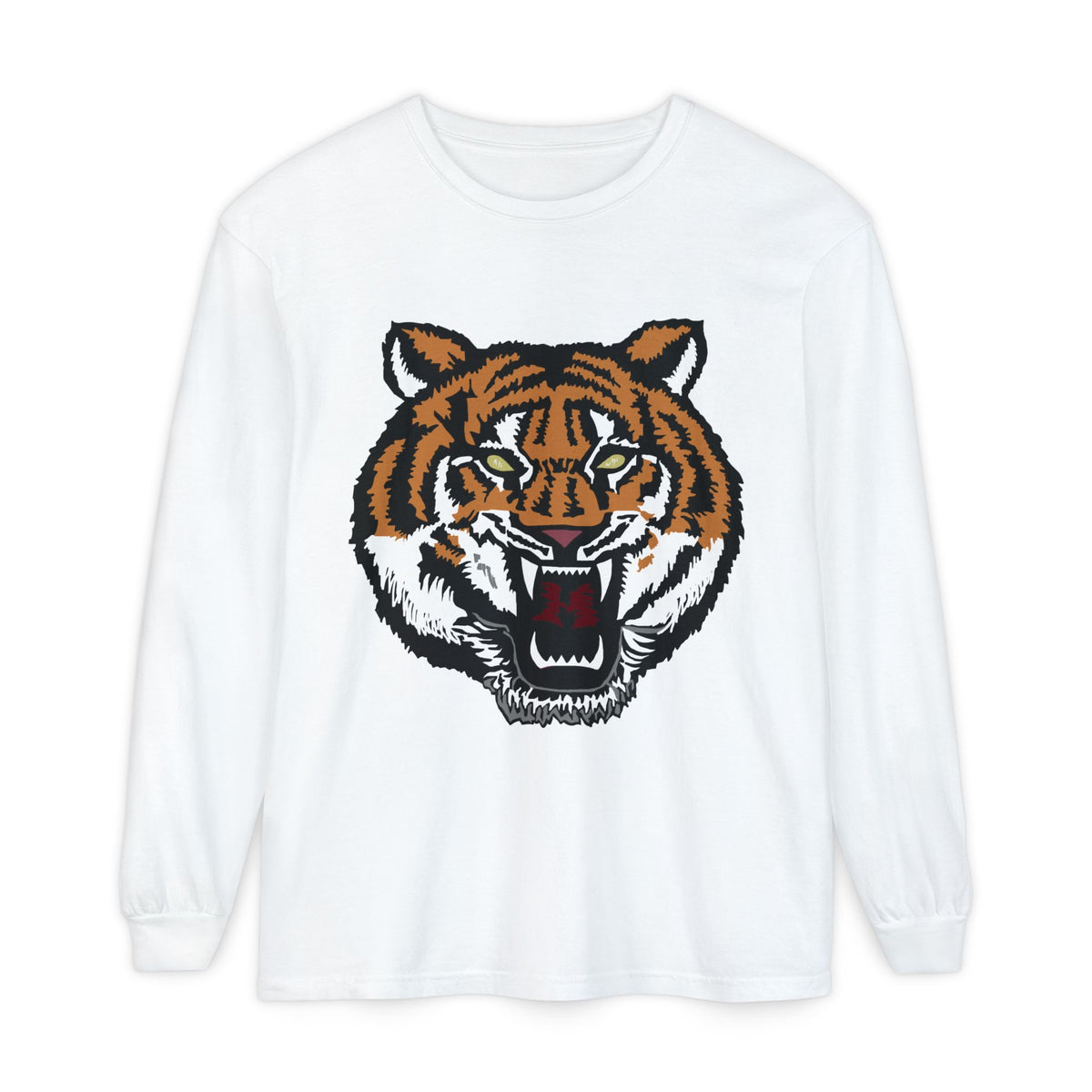 Garment-Dyed Long Sleeve Tee