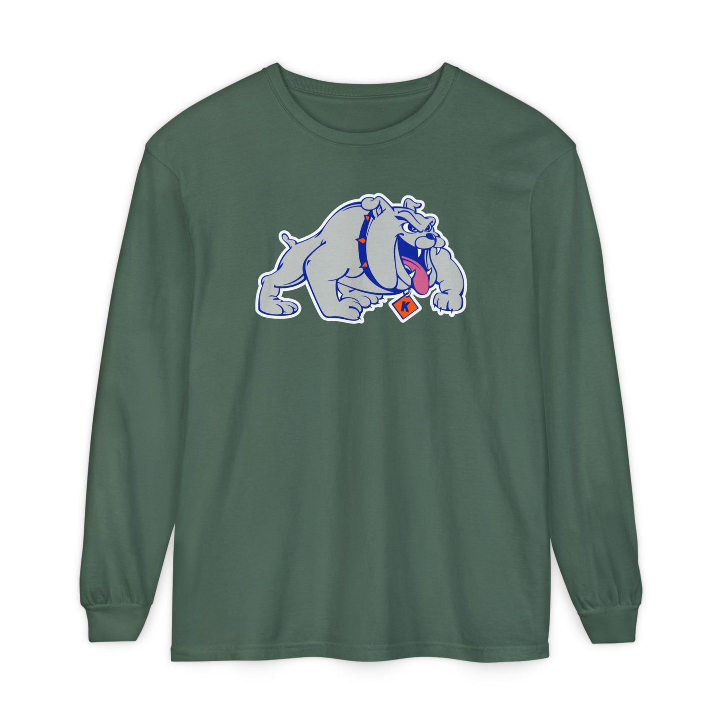 Garment-Dyed Long Sleeve Tee