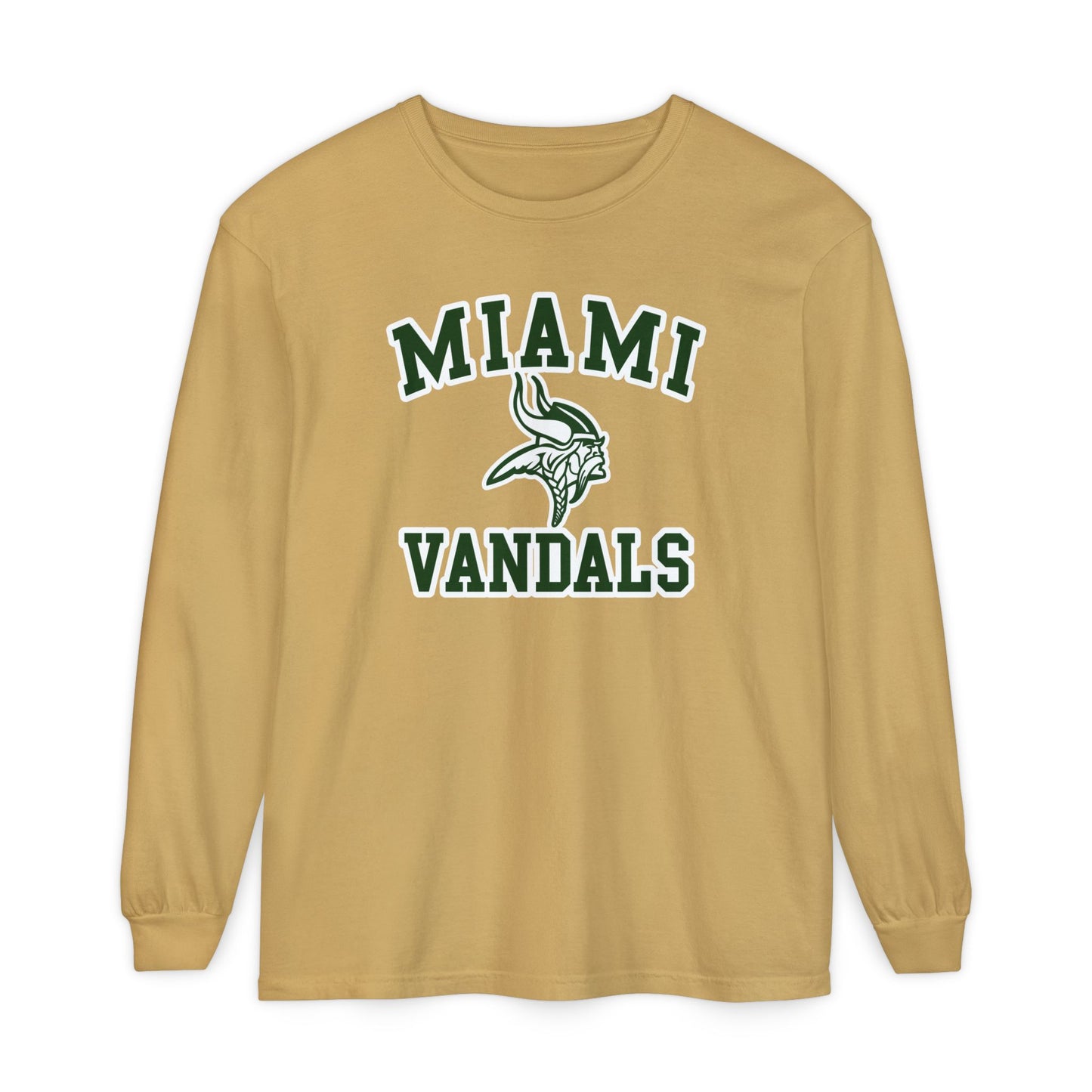 Garment-Dyed Long Sleeve Tee