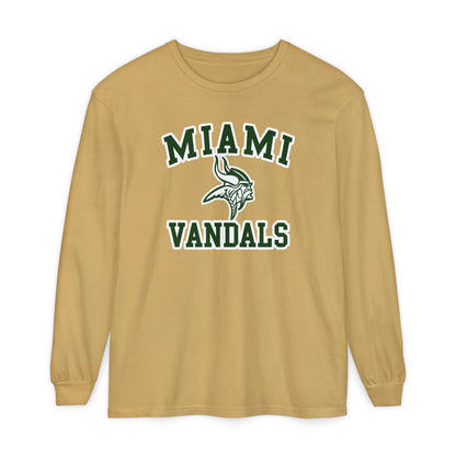 Garment-Dyed Long Sleeve Tee