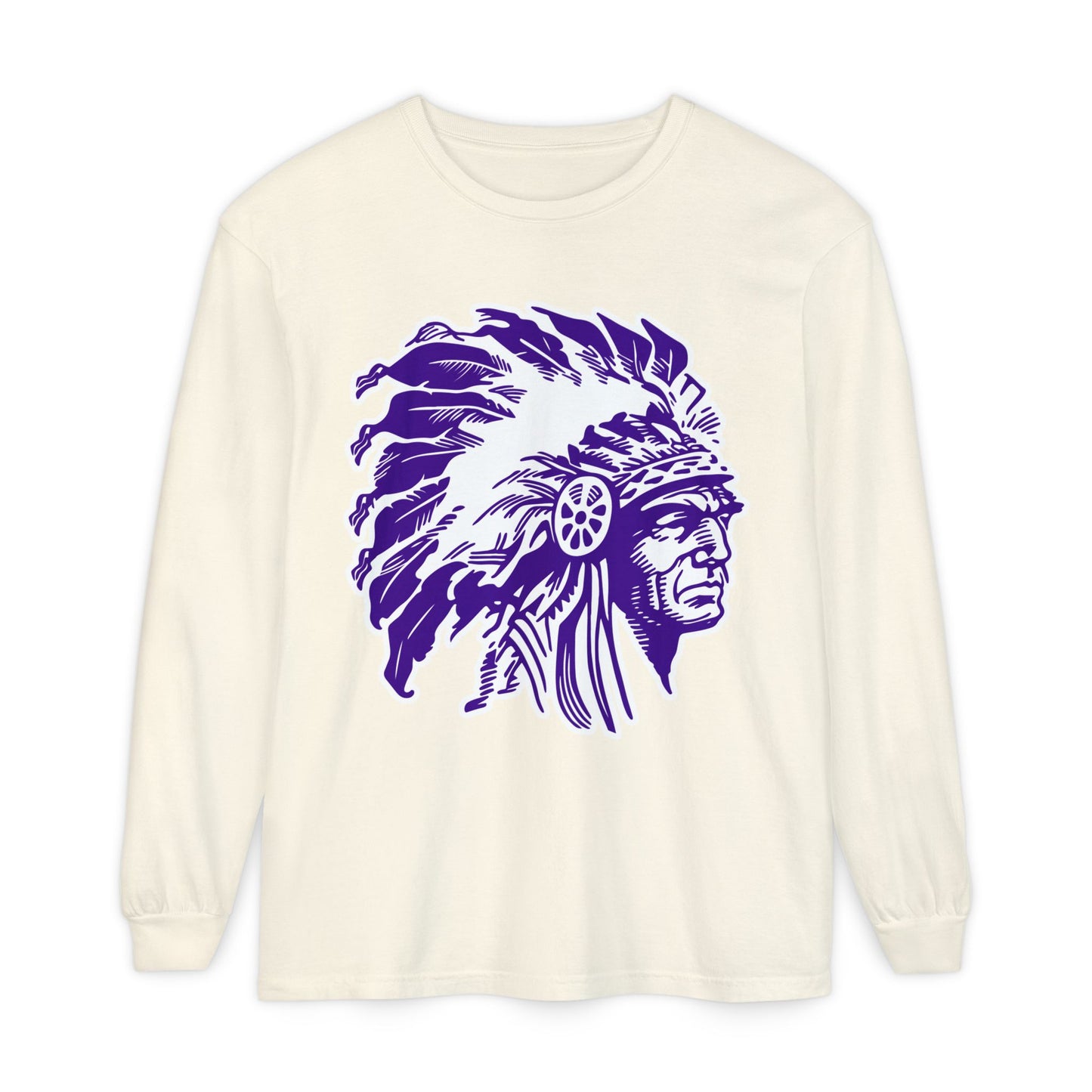 Garment-Dyed Long Sleeve Tee
