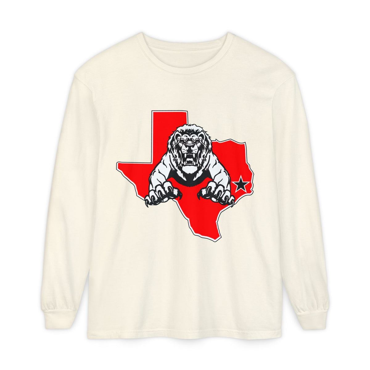 Garment-Dyed Long Sleeve Tee