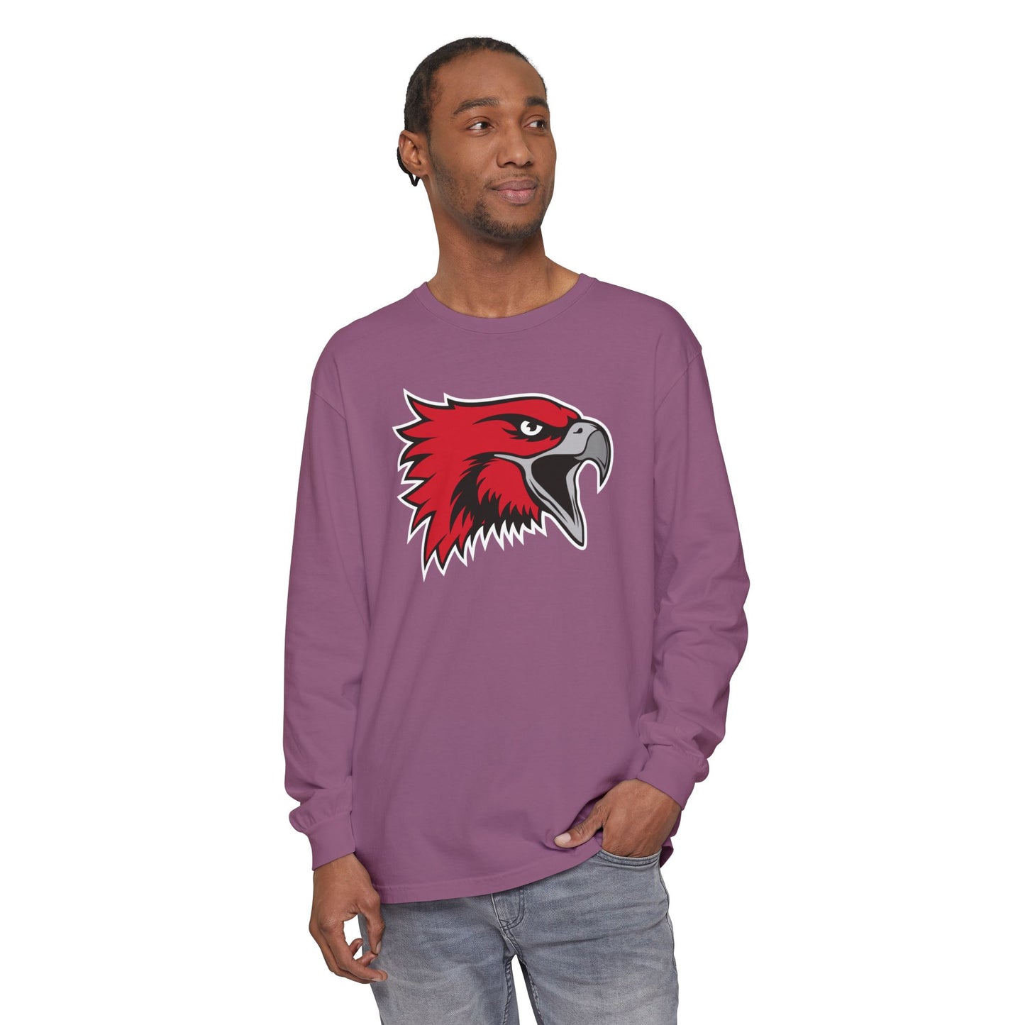 Garment-Dyed Long Sleeve Tee