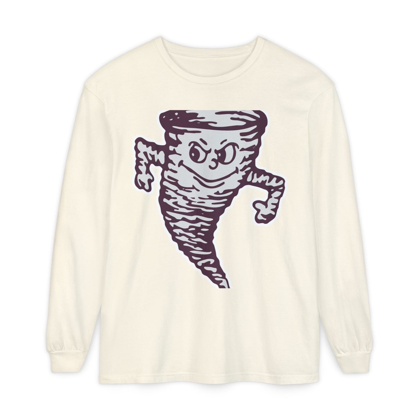 Garment-Dyed Long Sleeve Tee