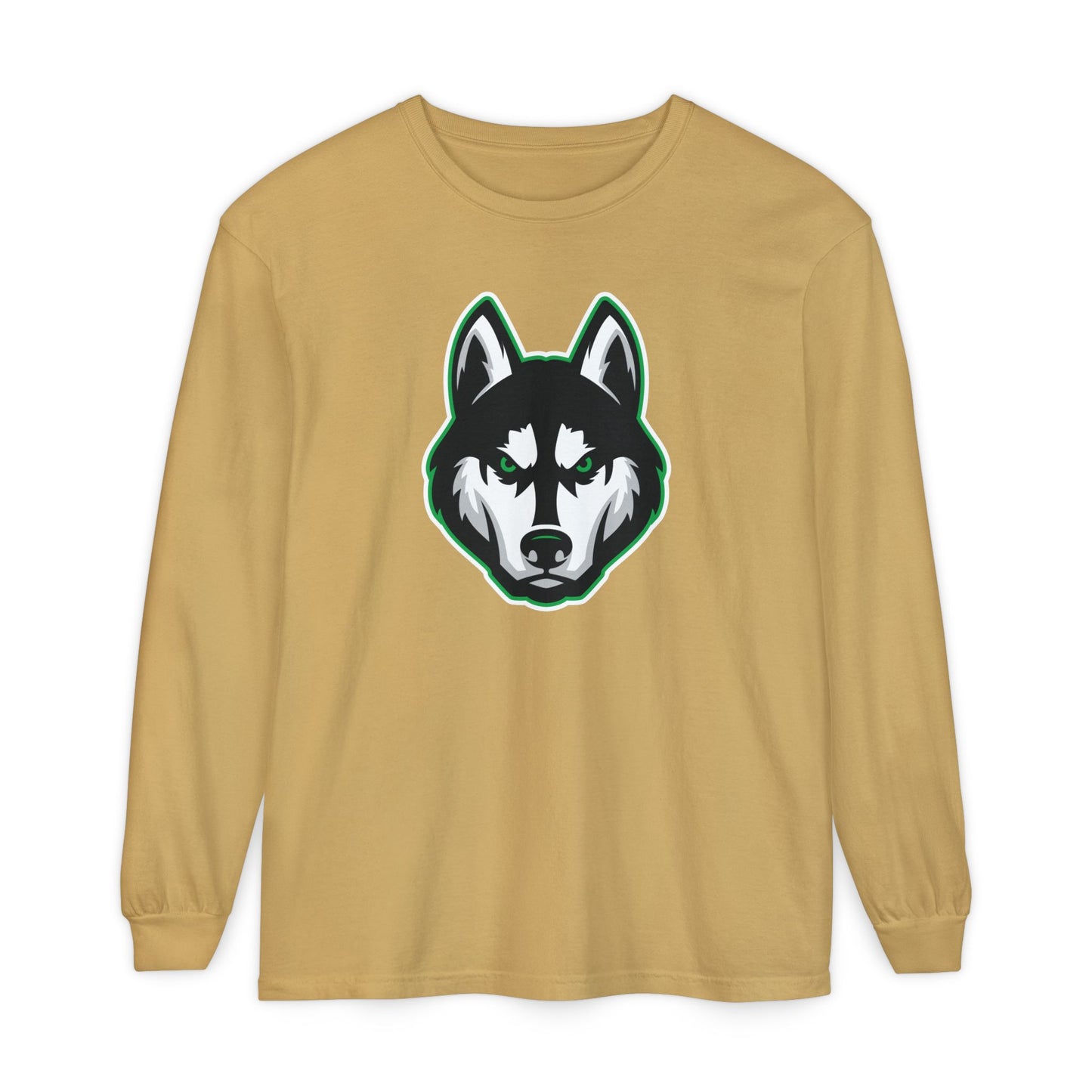 Garment-Dyed Long Sleeve Tee