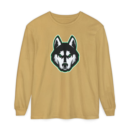 Garment-Dyed Long Sleeve Tee