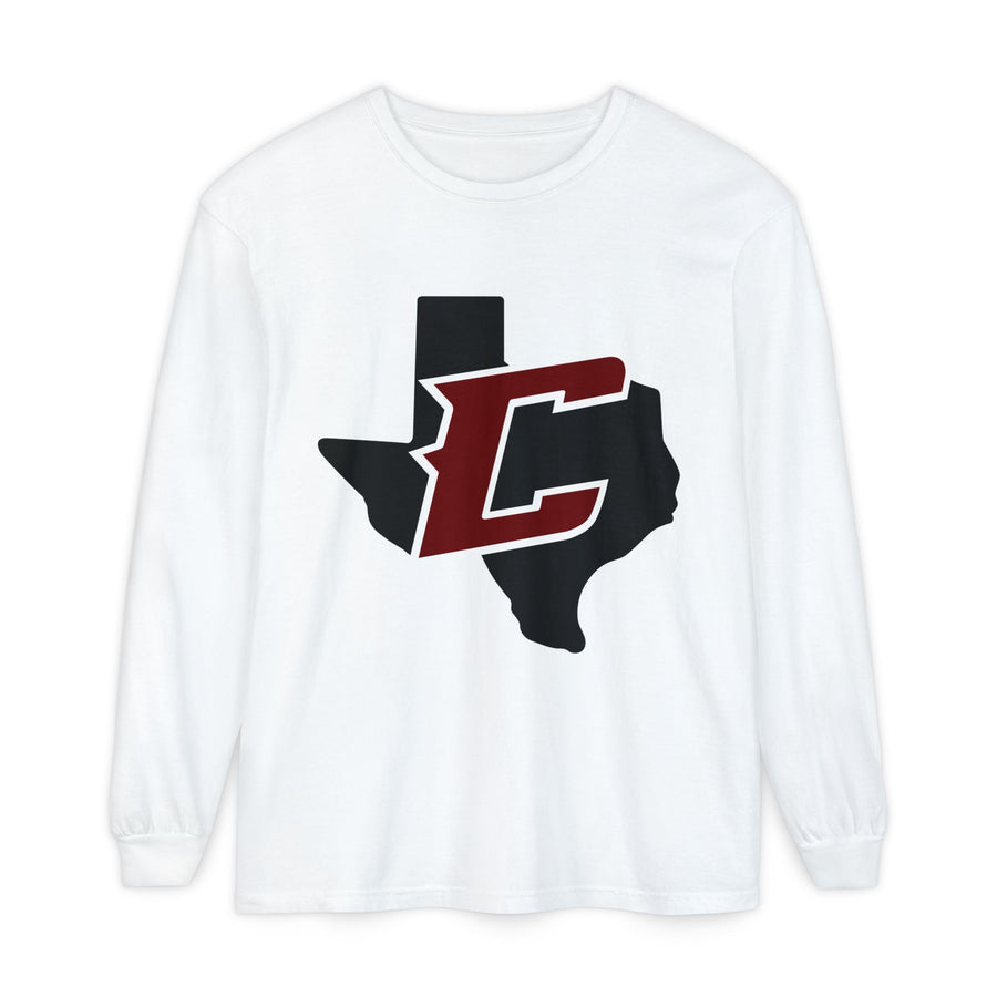 Garment-Dyed Long Sleeve Tee