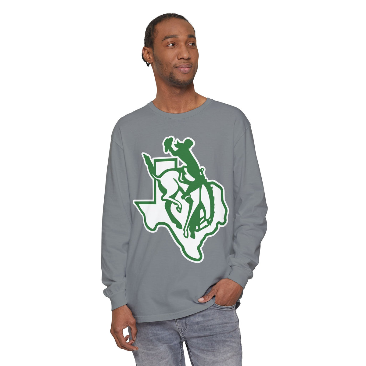 Garment-Dyed Long Sleeve Tee