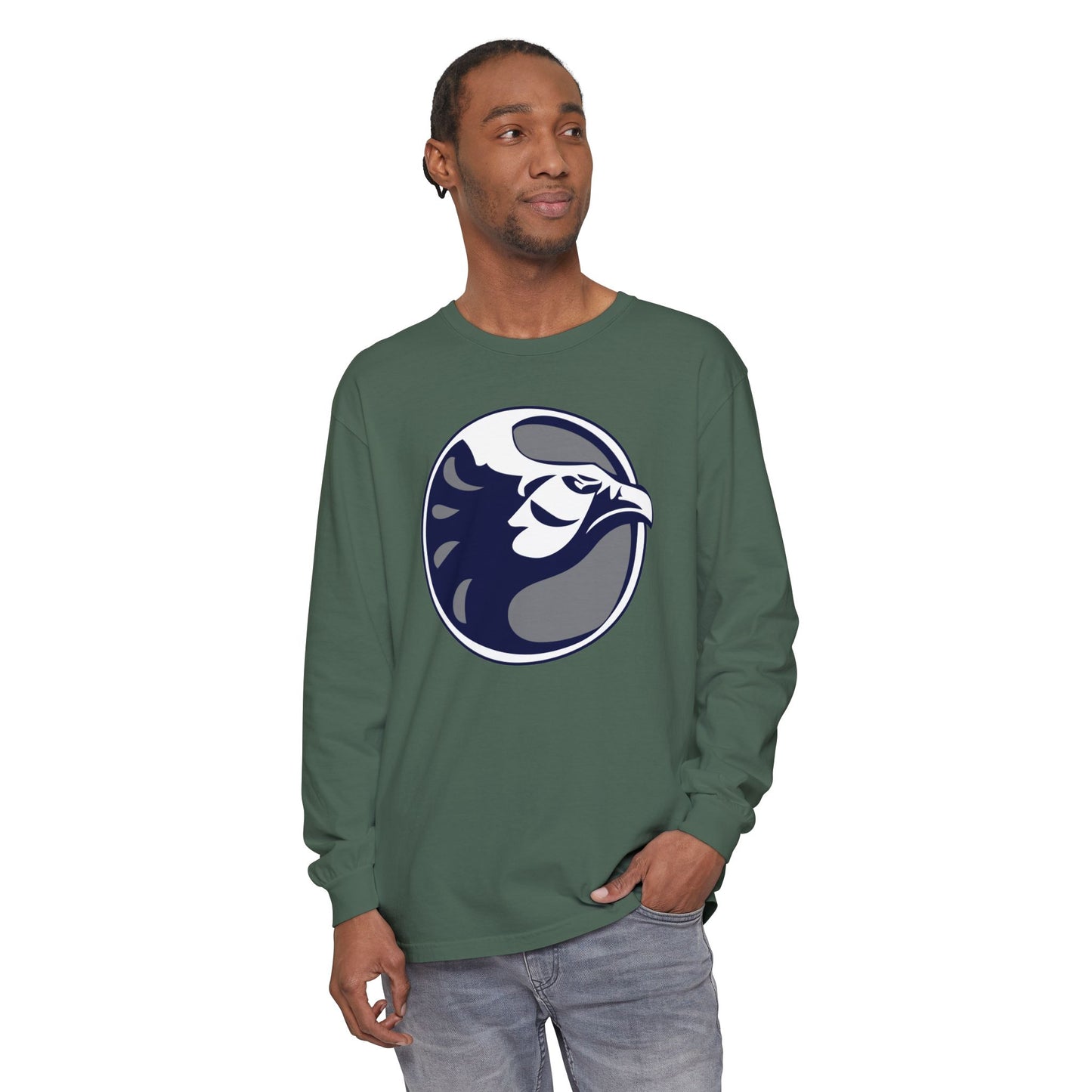 Garment-Dyed Long Sleeve Tee