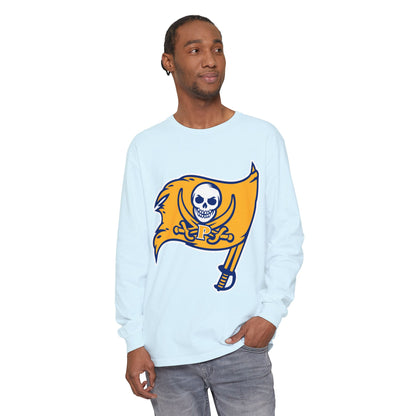 Garment-Dyed Long Sleeve Tee