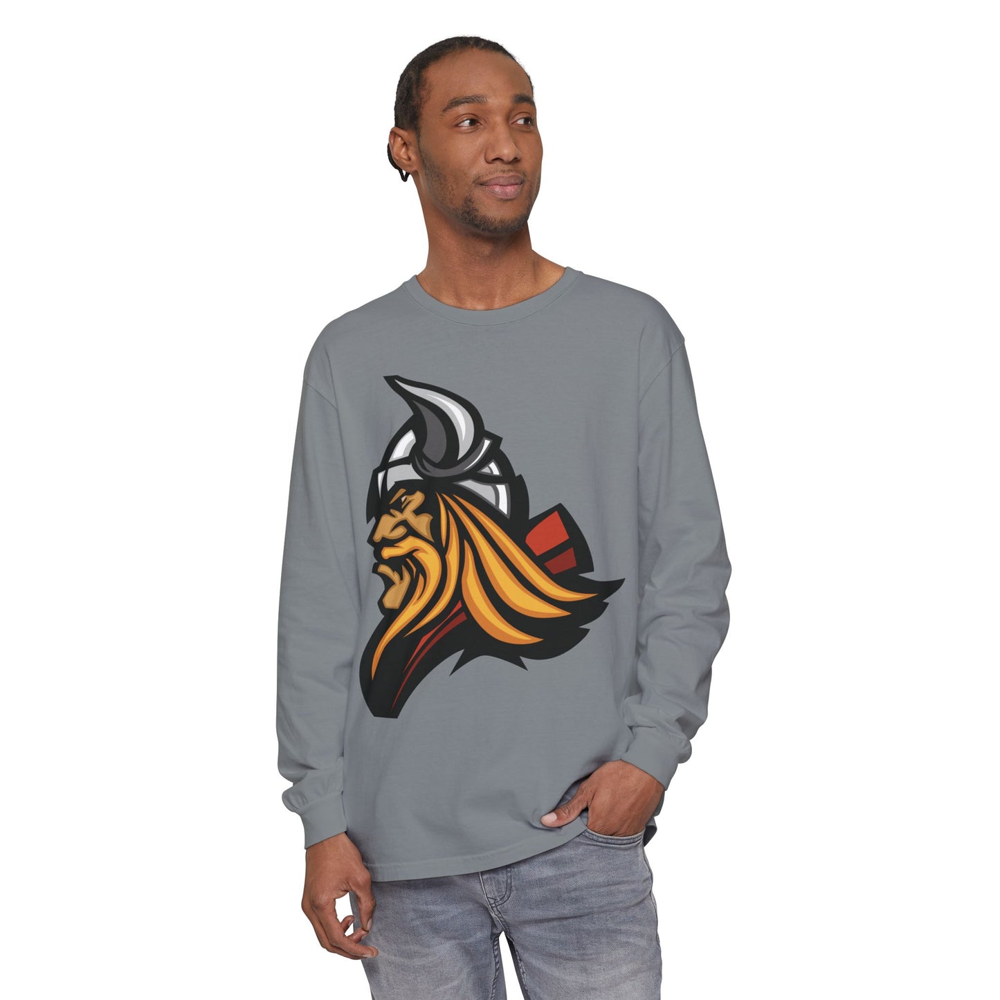 Garment-Dyed Long Sleeve Tee