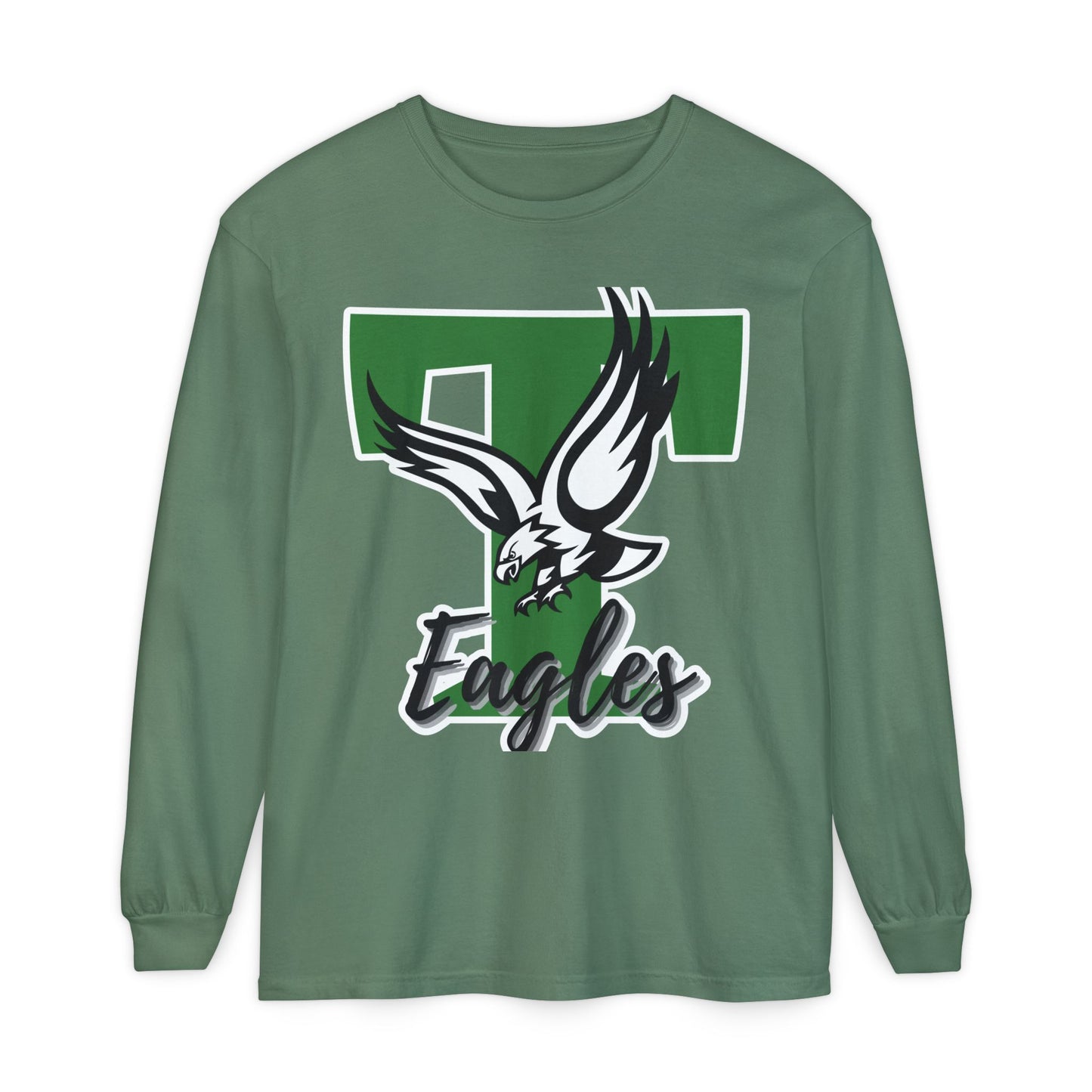 Garment-Dyed Long Sleeve Tee