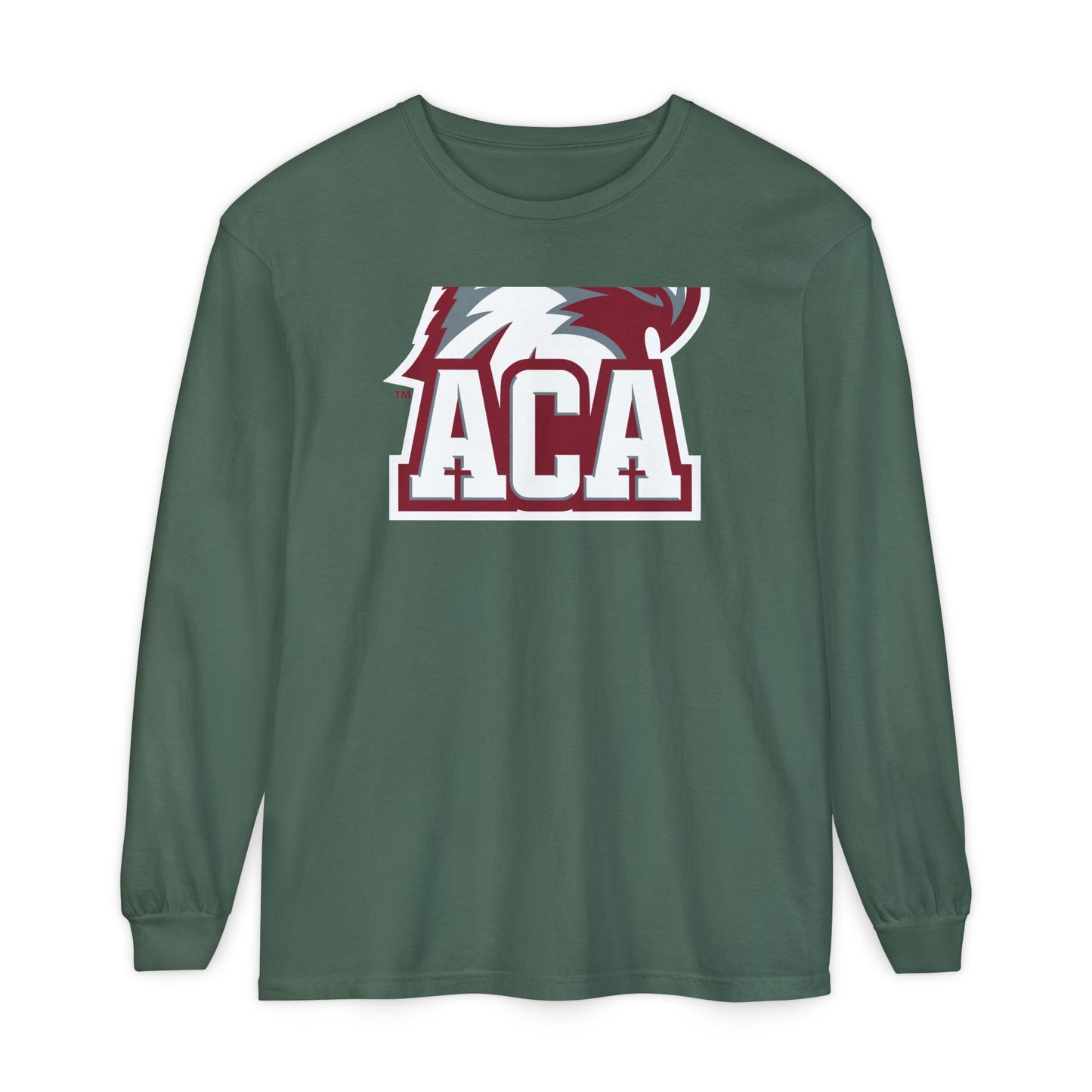Garment-Dyed Long Sleeve Tee