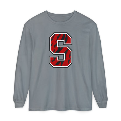 Garment-Dyed Long Sleeve Tee