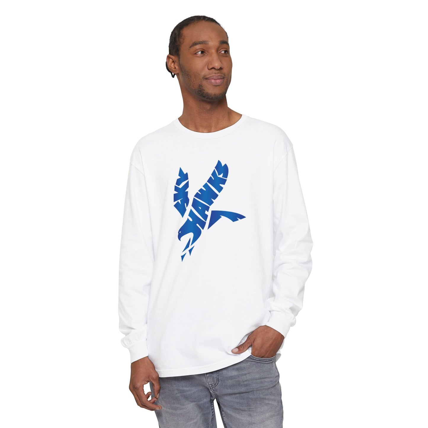 Garment-Dyed Long Sleeve Tee