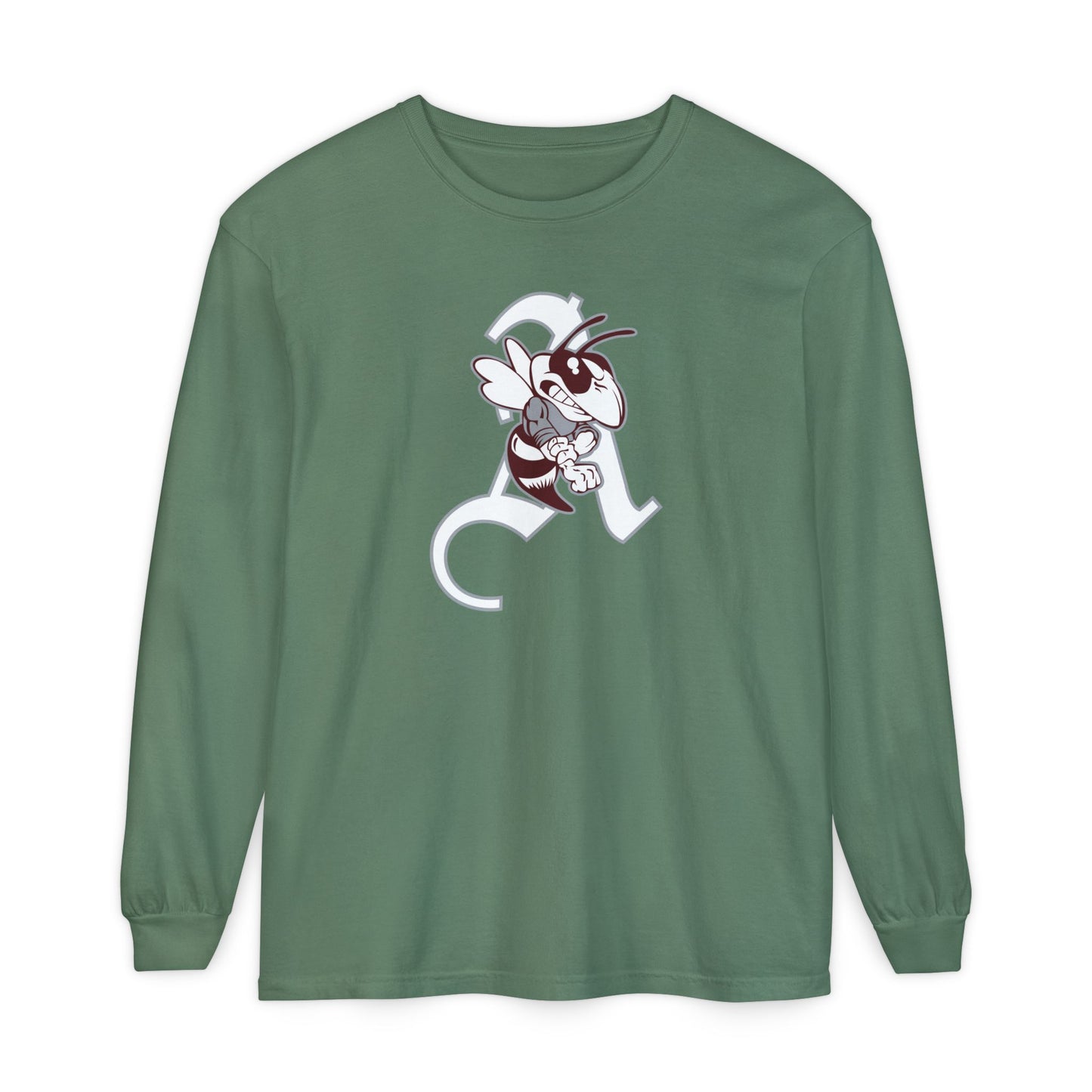 Garment-Dyed Long Sleeve Tee