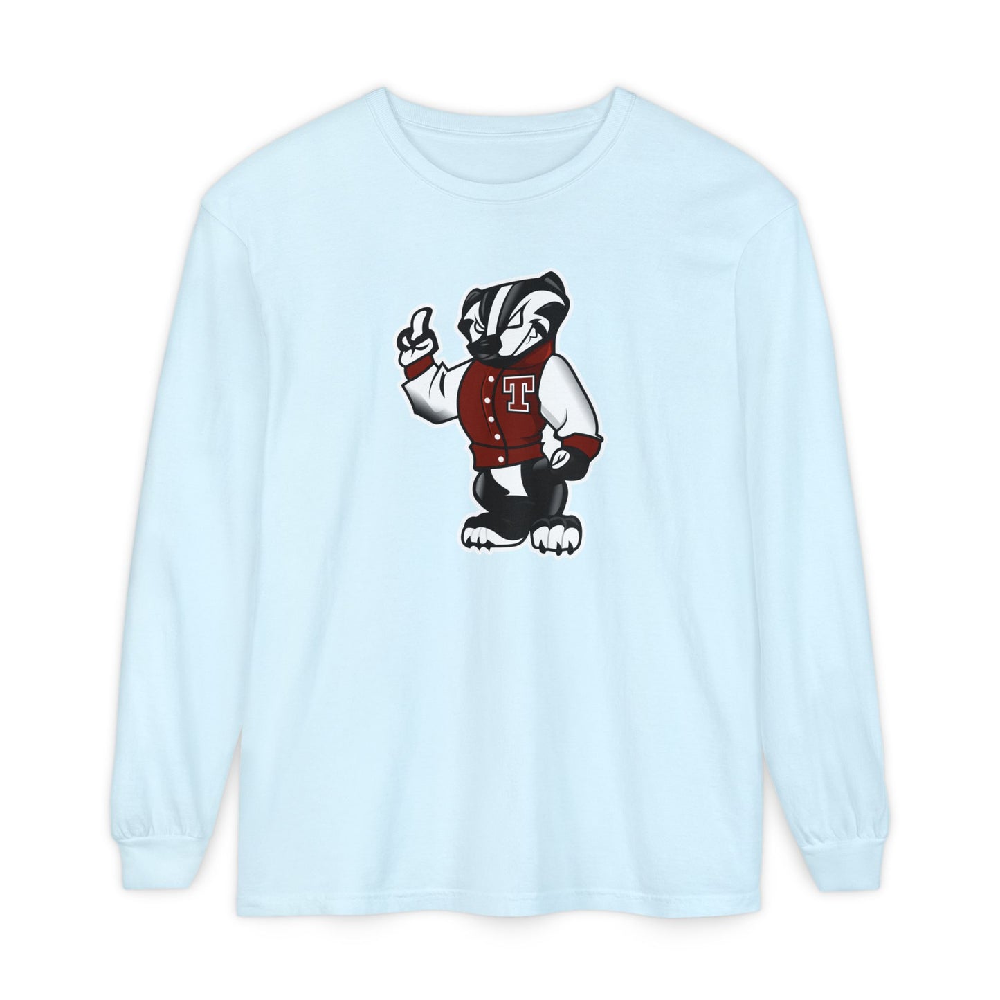 Garment-Dyed Long Sleeve Tee