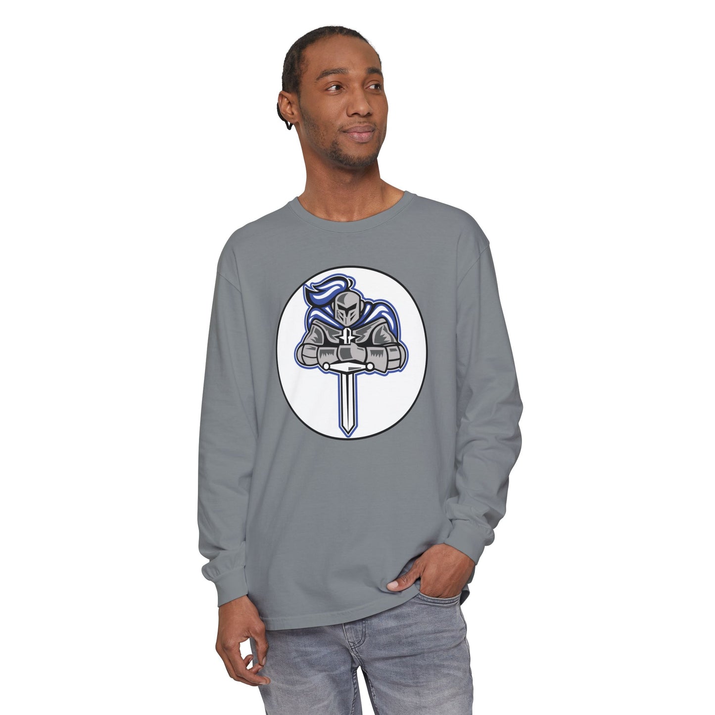 Garment-Dyed Long Sleeve Tee