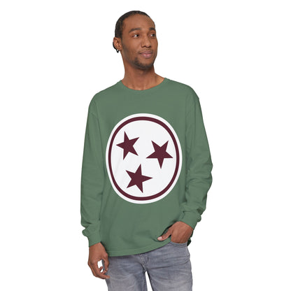 Garment-Dyed Long Sleeve Tee