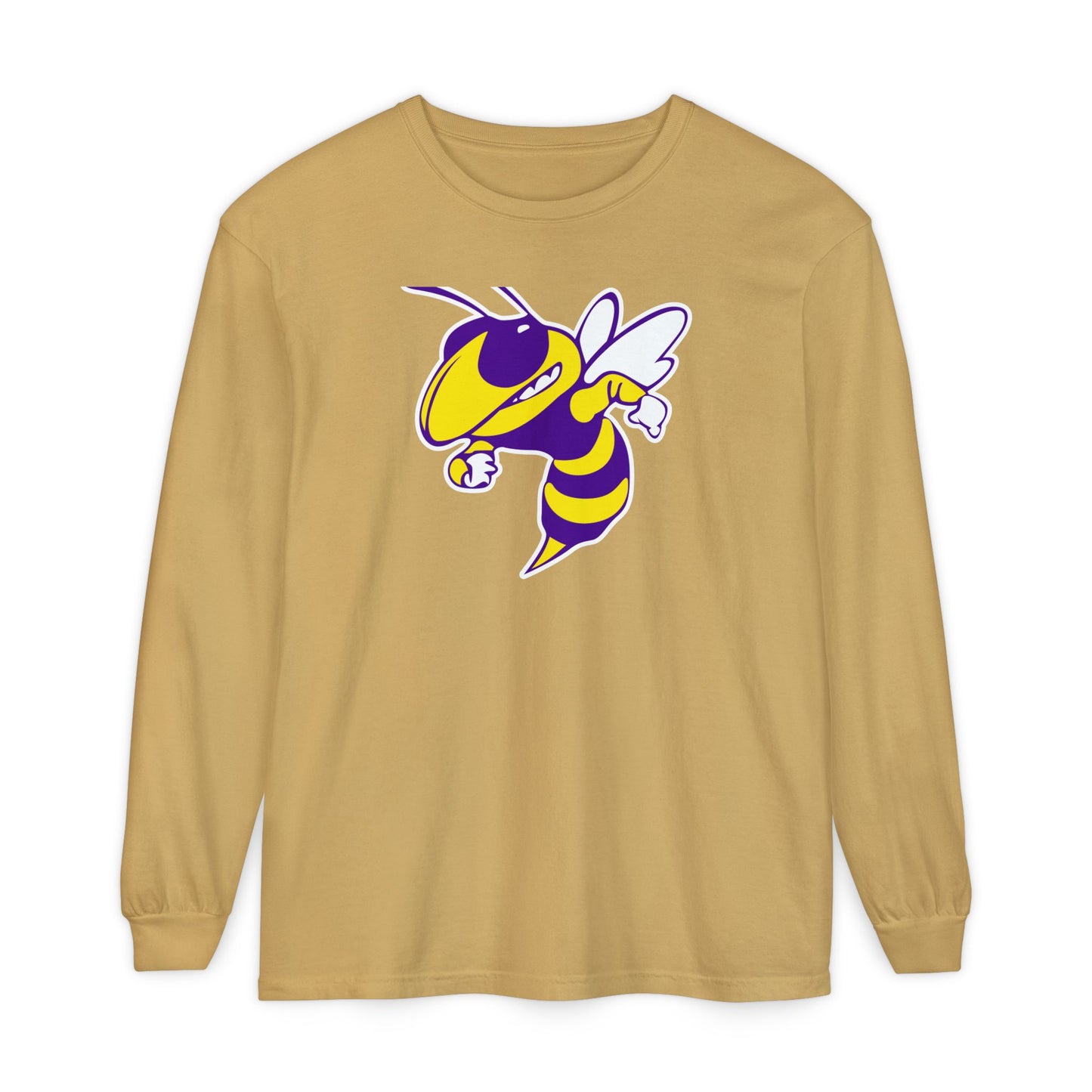 Garment-Dyed Long Sleeve Tee