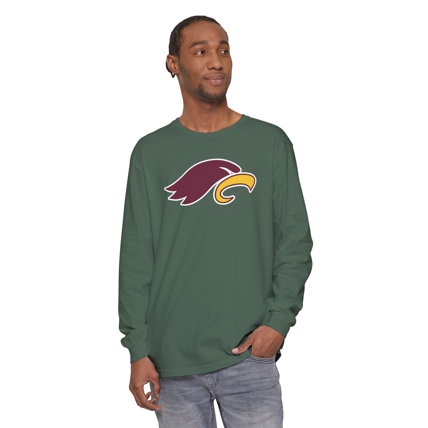 Garment-Dyed Long Sleeve Tee