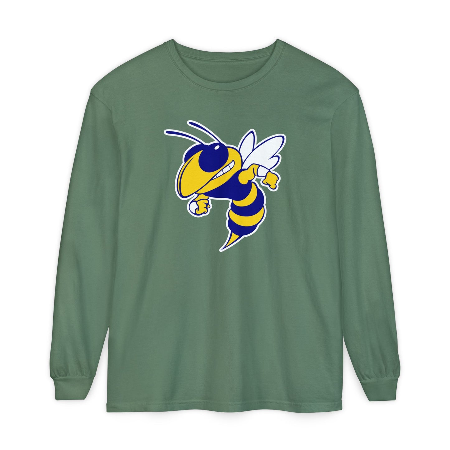 Garment-Dyed Long Sleeve Tee