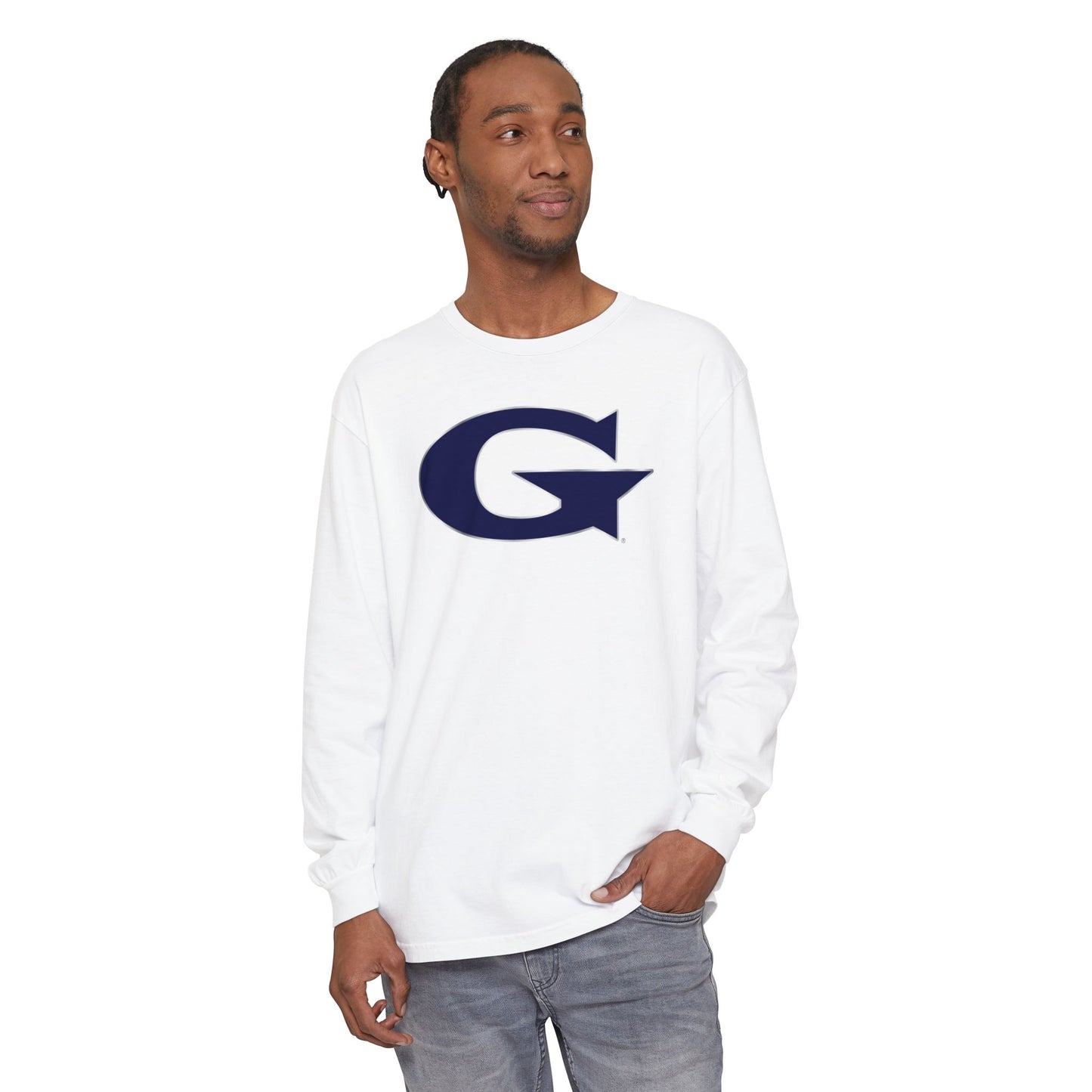 Garment-Dyed Long Sleeve Tee