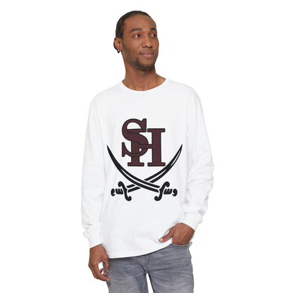 Garment-Dyed Long Sleeve Tee