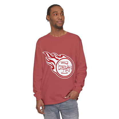 Garment-Dyed Long Sleeve Tee