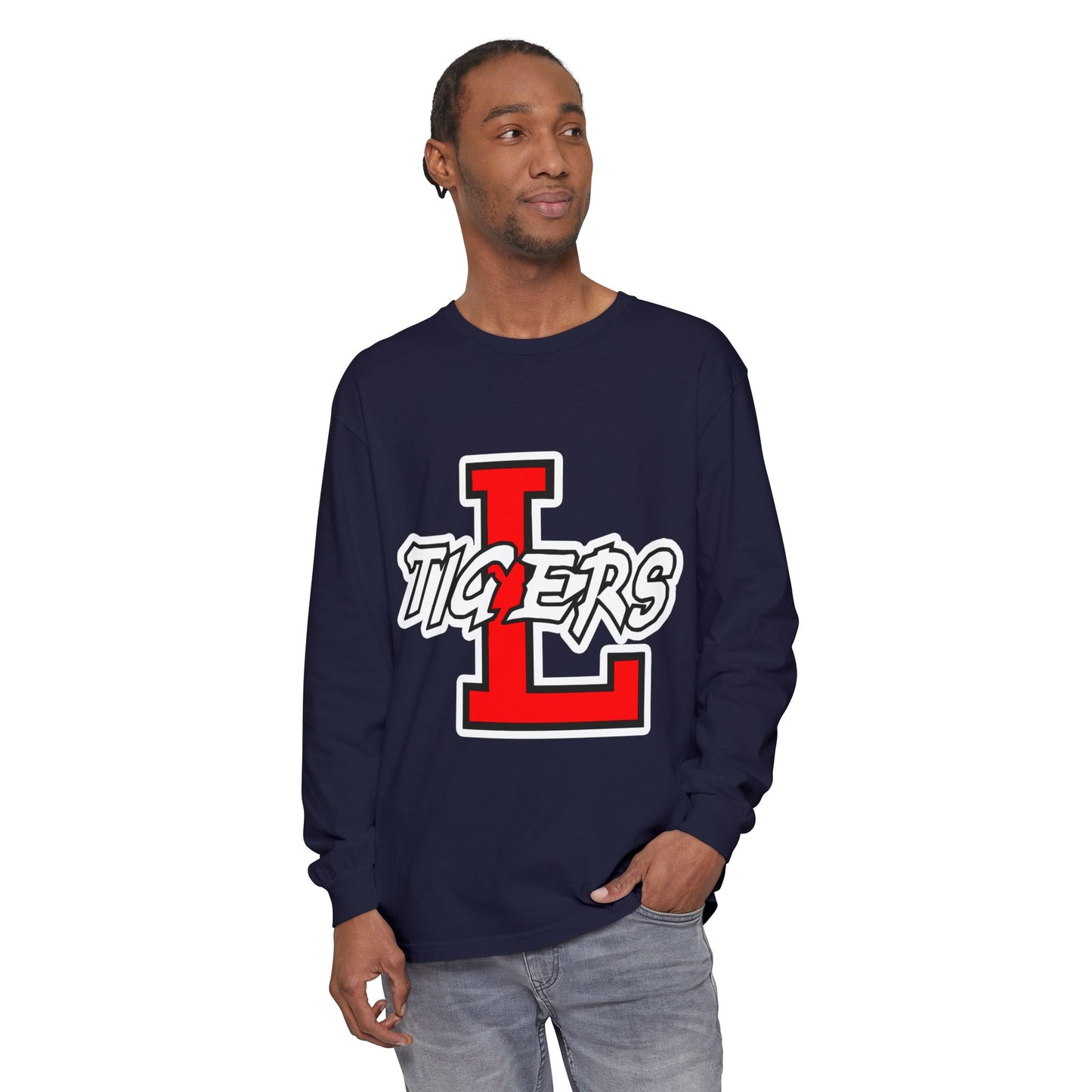 Garment-Dyed Long Sleeve Tee