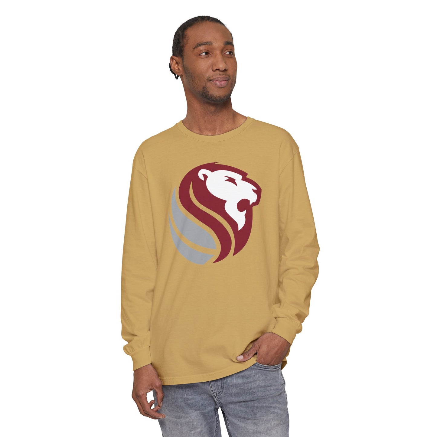 Garment-Dyed Long Sleeve Tee