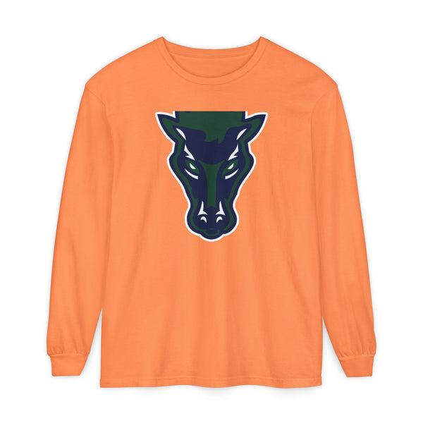Garment-Dyed Long Sleeve Tee