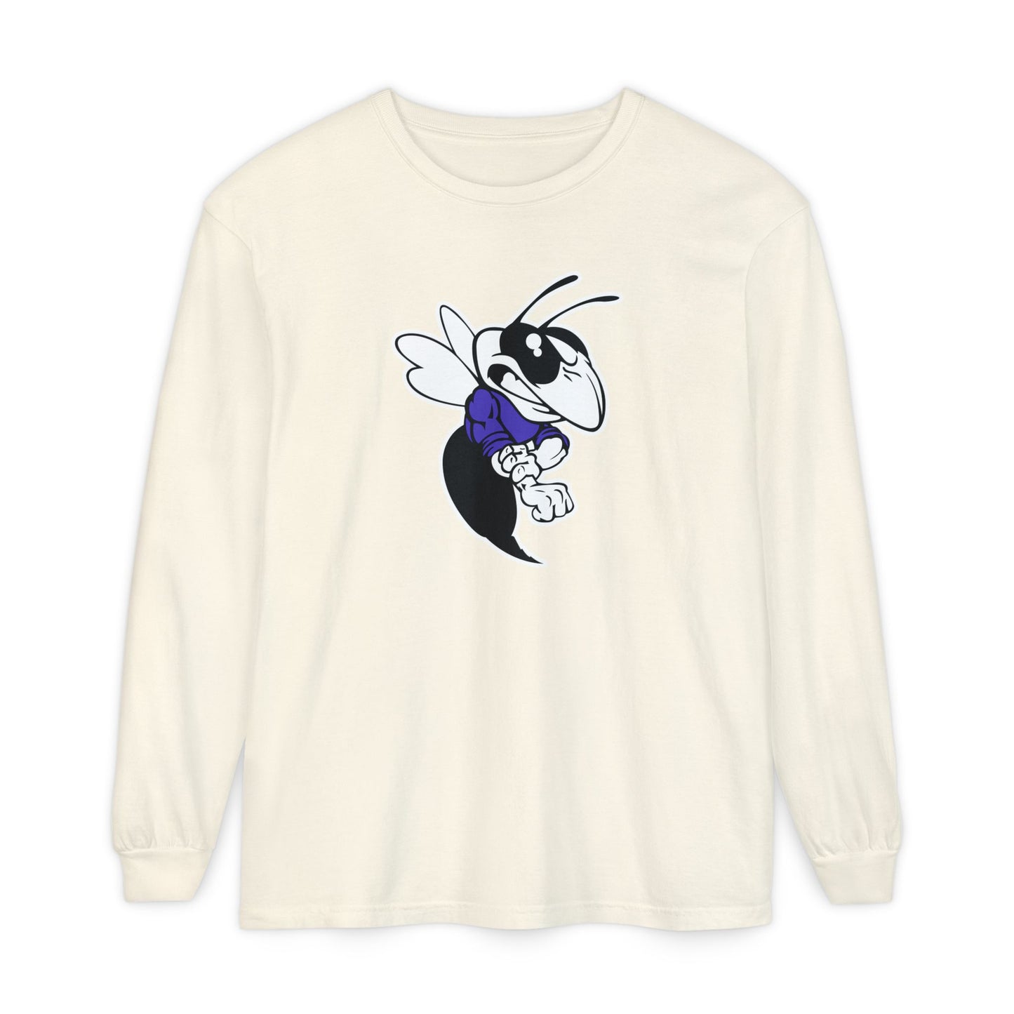 Garment-Dyed Long Sleeve Tee