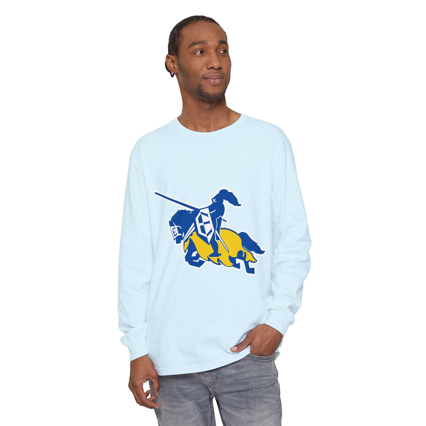 Garment-Dyed Long Sleeve Tee