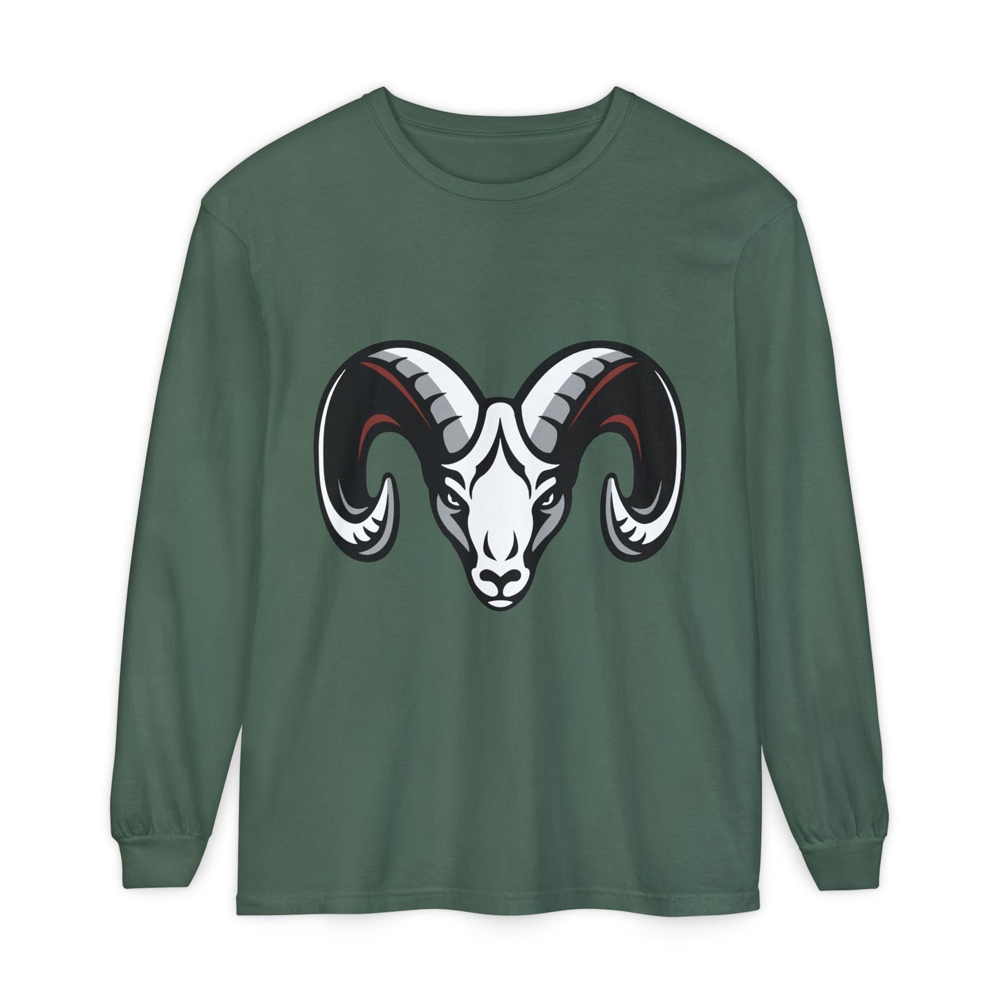 Garment-Dyed Long Sleeve Tee