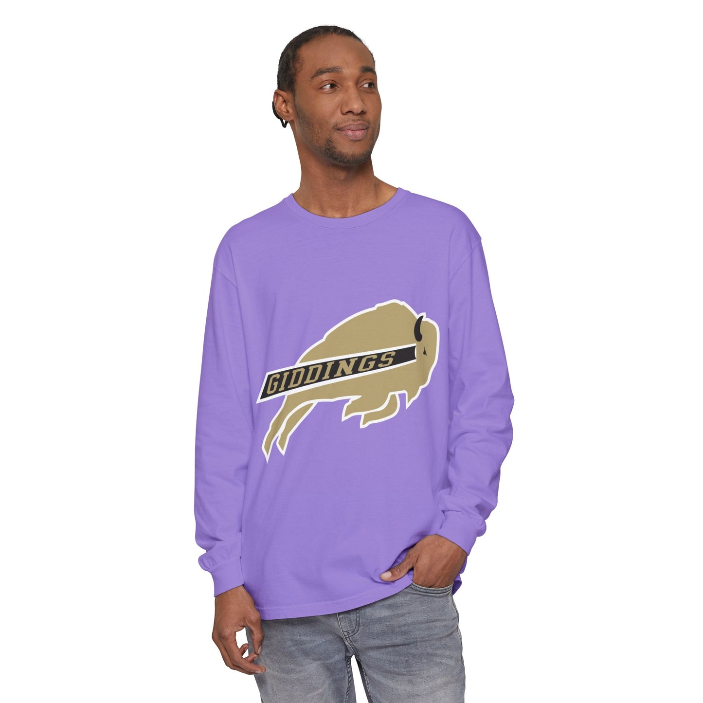Garment-Dyed Long Sleeve Tee