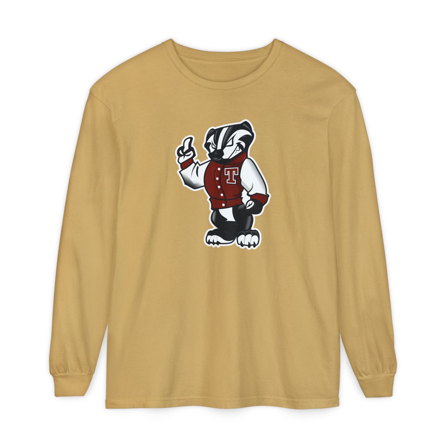Garment-Dyed Long Sleeve Tee