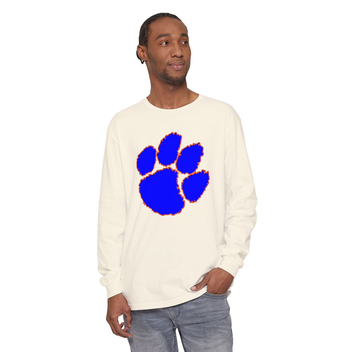 Garment-Dyed Long Sleeve Tee