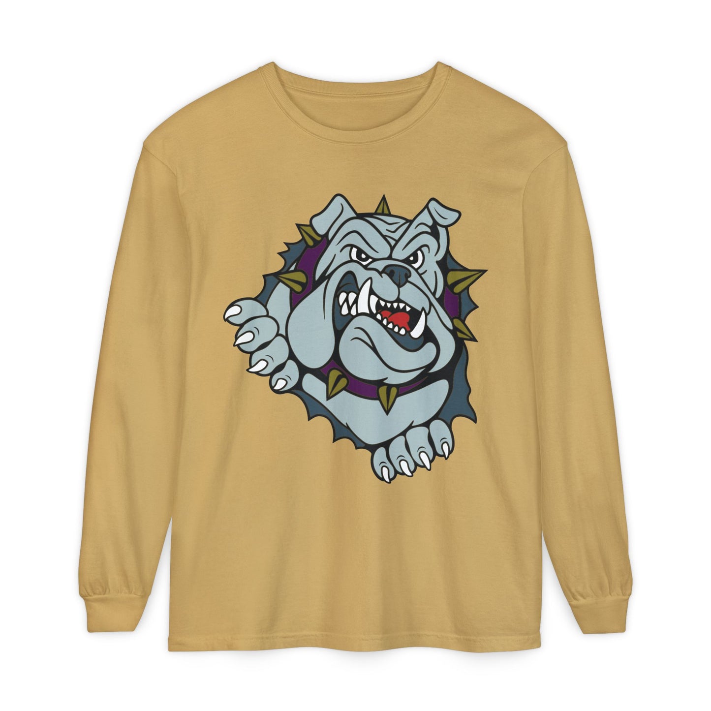 Garment-Dyed Long Sleeve Tee