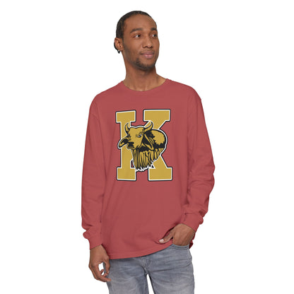 Garment-Dyed Long Sleeve Tee