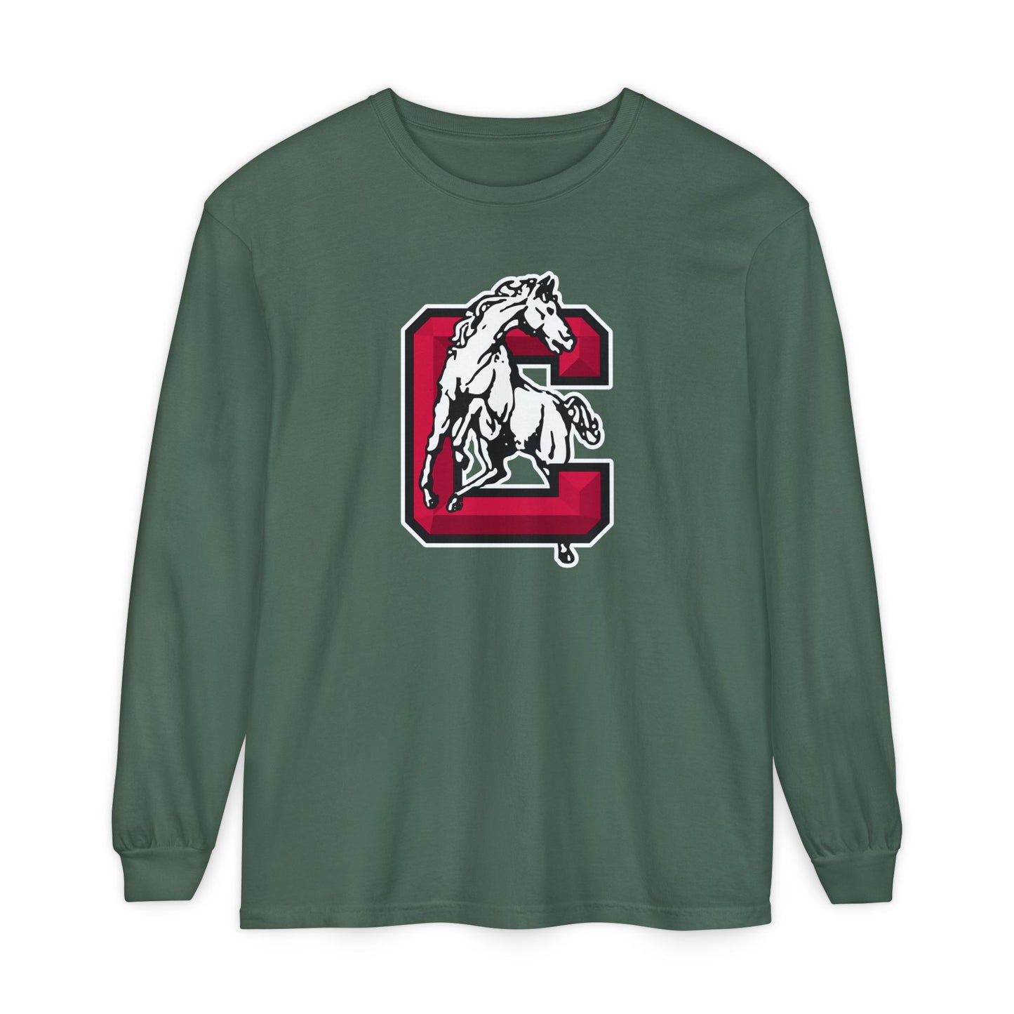 Garment-Dyed Long Sleeve Tee