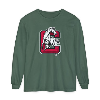 Garment-Dyed Long Sleeve Tee